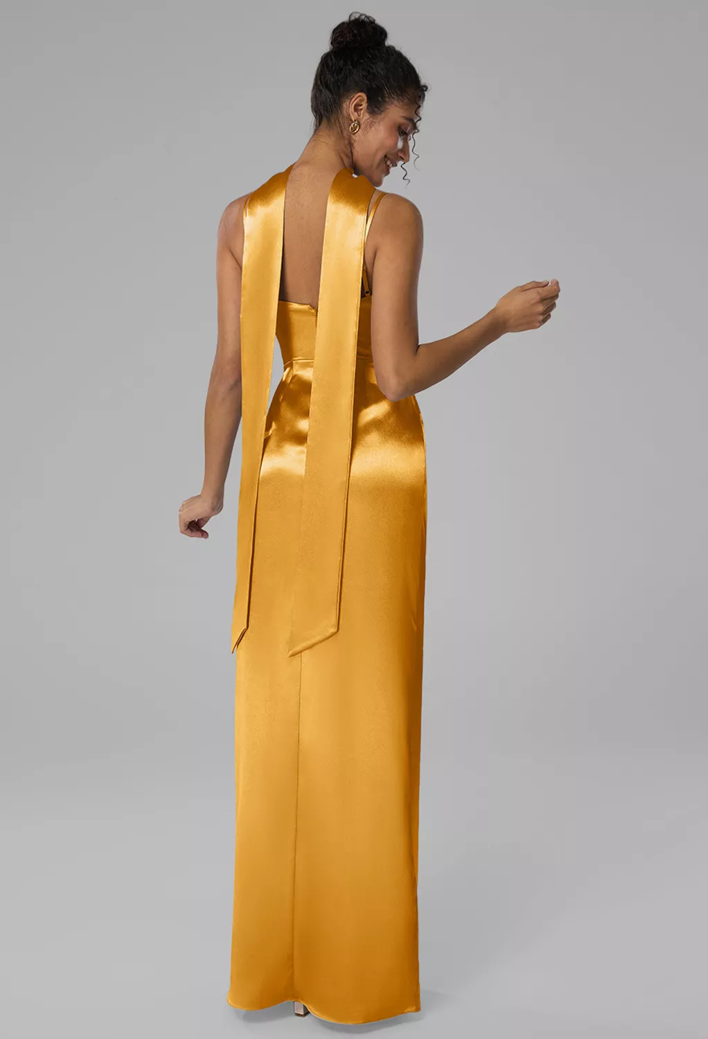 AW Delores Mango  Fall Wedding Guest Dresses